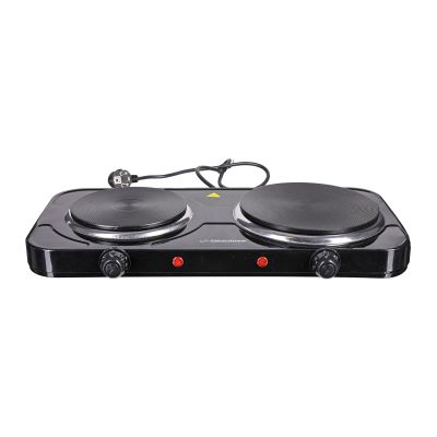 32. ESPERANZA Elektroherd Yellowstone 1500W + 1000W Schwarz EKH014K