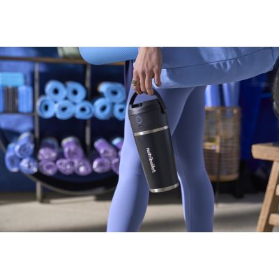 6. Nutribullet Standmixer | NBP016B | Für den persönlichen Gebrauch | Behältermaterial: Edelstahl | Behältervolumen: 0,59 l | Schwarz