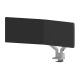 10. Neomounts DS70-250SL2 Monitorhalterung/-ständer für Monitore 81,3 cm (32") Schreibtisch Silber