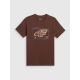 5. Herren-T-Shirt mit Aufdruck, regulär, Größe 4F 4FRSS26TTSHM4230-81S