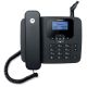 Motorola FW410 Analogtelefon mit Anrufername und -identifikation, Schwarz