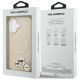 8. Karl Lagerfeld Karl & Choupette Pins MagSafe Case für iPhone 17 - Beige