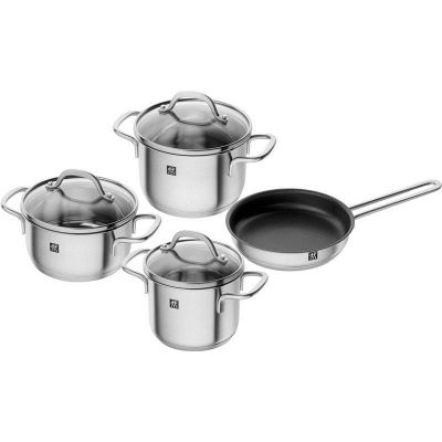 ZWILLING Pico Set, bestehend aus 3 Töpfen und einer Bratpfanne