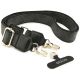 8. Guess 4G Strass Logo & Big Strap Metal Buttons MagSafe Hülle für iPhone Air - Schwarz