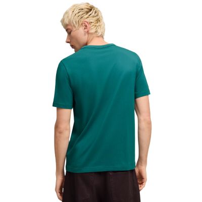 4. Puma Class Graphic T-Shirt für Herren, grün, 692226, Größe 41