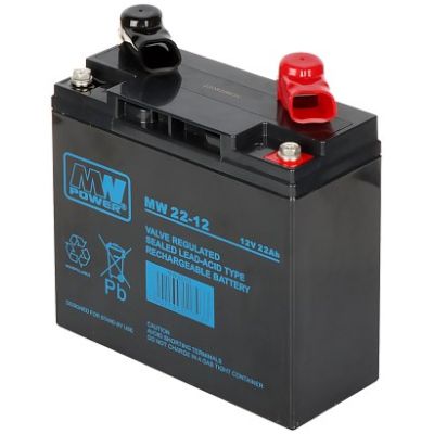 AGM-Batterie MW 22-12 12V22Ah Interne Garantie