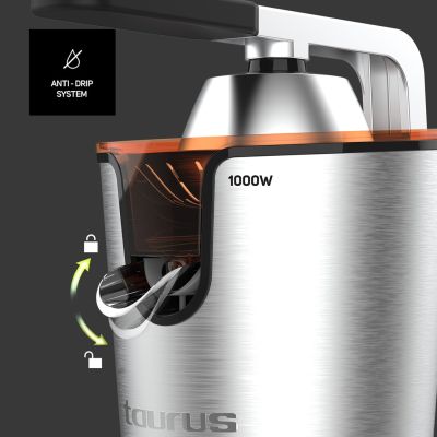 10. Taurus Easy Press 1000 Legend 1000W Zitruspresse