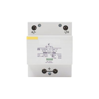 CITEL Überspannungsableiter, Typ I+II DC 1000V, DS60VGPV-1000, 25kA 2p+V