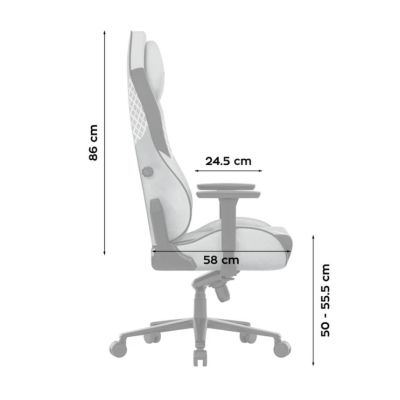 11. Gaming-Stuhl Huzaro Force 8.3 Grey