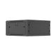 9. LANBERG Wandregalschrank 19" 4HE 600x600 SCHWARZ PERFORIERTÜREN (FLACHVERPACKT)