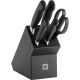8. ZWILLING Four Star 4-teiliges Messerset im schwarzen Block