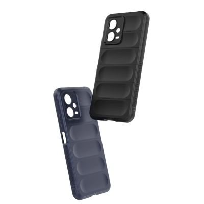 17. Magic Shield Hülle für Xiaomi Redmi Note 12 5G / Poco X5 5G Flexible Panzerabdeckung Schwarz