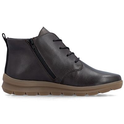 2. Damen-Ankle-Boots aus Leder, gefüttert, braun, Rieker Z0022-25
