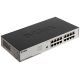 8. D-Link DGS-1016D/E Netzwerkkabel (unmanaged), Schwarz/Metallic