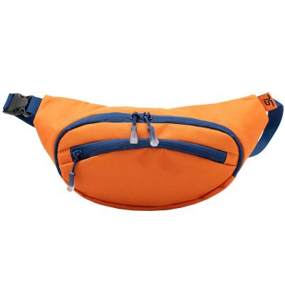 2. Bauchtasche L2065 orange-marineblau SEMI LINE