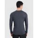 5. Schnelltrocknendes Trainings-Longsleeve für Herren 4F 4FWMM00TFLOM507-22M