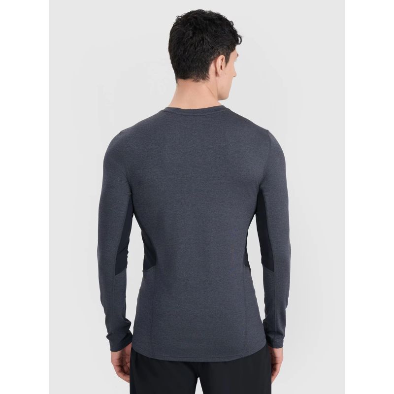 5. Schnelltrocknendes Trainings-Longsleeve für Herren 4F 4FWMM00TFLOM507-22M