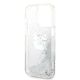 7. Karl Lagerfeld KLHCP14XLNHCS iPhone 14 Pro Max 6,7" Silber/Silber Hardcase Glitter Choupette Head