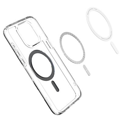 7. Spigen Ultra Hybrid Mag-Hülle mit MagSafe für iPhone 15 Pro – Grau