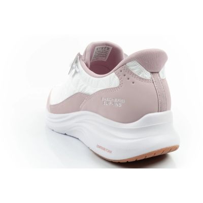 5. Skechers Contour Foam Damen-Sportschuhe Weiß Slipper Bequem