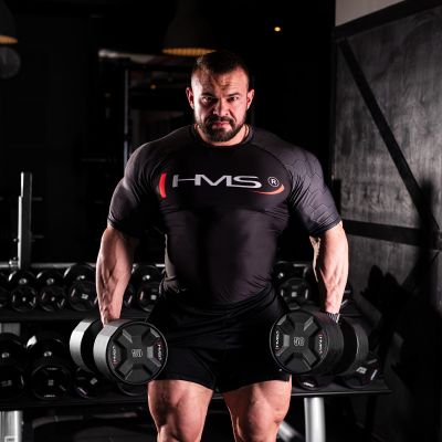 5. HPC-Set Polyurethan-Hantelset 2 x 40 - 50 kg CPU (450 kg) HMS