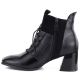 3. Gefütterte Damen-Ankle-Boots mit hohem Absatz, schwarz, Vinceza 58670