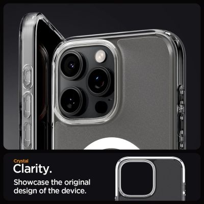6. Spigen Ultra Hybrid Mag-Hülle mit MagSafe für iPhone 16 Pro – transparent