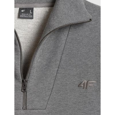 6. Herren-Sweatshirt ohne Kapuze, Größe 4F 4FRSS26TSWSM2794-24M