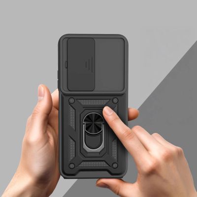 4. Tech-Protect CamShield Pro Case für Xiaomi Redmi 15 4G / 5G - Schwarz