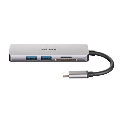 2. D-Link DUB-M530 Kabelgebundene Dockingstation USB 3.2 Gen 1 (3.1 Gen 1) Typ-C Aluminium, Schwarz