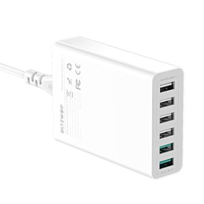 4. Blitzwolf BW-S15 6x USB-A Ladegerät (BLZ255WHT)