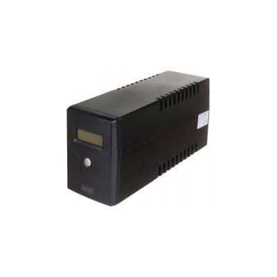 2. Digitus DN-170064-LCD USV mit Line-Interactive-Technologie, 0,8 kVA, 480 W, 2 x Netzsteckdosen
