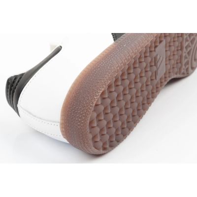 6. Adidas Sportschuhe, Sneaker Samba, modisches Leder, weiß