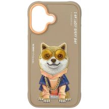 Nimmy Glasses Cool nag iPhone 17 Hülle – Beige