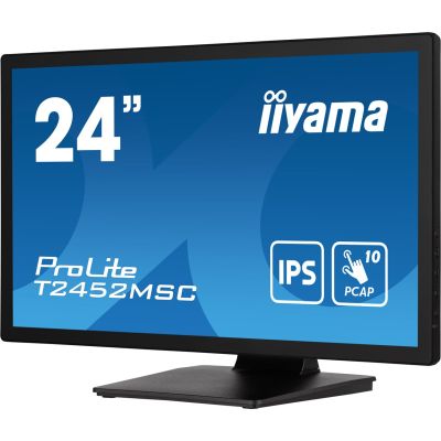 2. iiyama ProLite T2452MSC-B1 Computermonitor 23,8 Zoll 1920 x 1080 px Full HD LCD-Touchscreen Schwarz