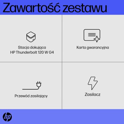 6. HP Thunderbolt Dock G4 USB-C 120W