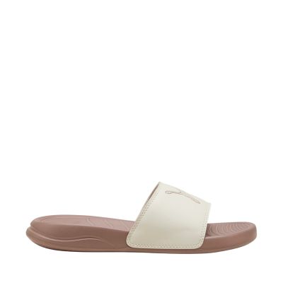 Puma Popcat 20 Damen-Flip-Flops braun und creme 404855 02