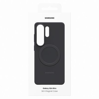 6. Samsung Slim Magnet Case für Samsung Galaxy S26 Ultra, MagSafe-kompatibel – Schwarz