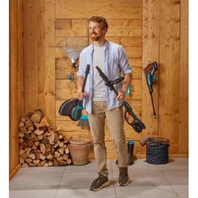 9. Gardena 14703-55 Freischneider/Trimmer 18W Akku Grau