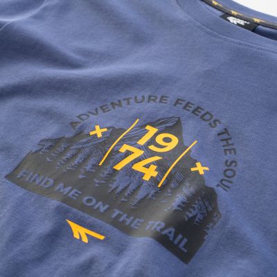 3. Herren-T-Shirt mit kurzen Ärmeln TRAILER