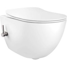 WC-Becken mit Bidetfunktion – mit Mischbatterie