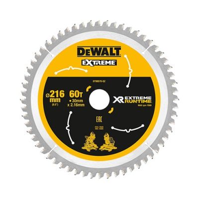Dewalt Kreissäge für Holz 216x30 60z DT99570