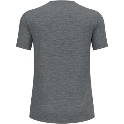 Odlo BL TOP Rundhals-Langarmshirt aus Merinowolle, 160 g, kurzärmelig, Thermounterwäsche, Größe M, Dunkelgrau