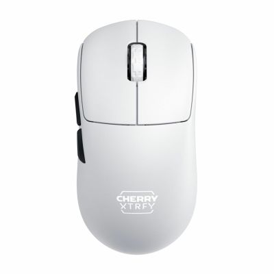 4. CHERRY Xtrfy M68 Pro Maus – Optische Maus – 5 Tasten – Kabellos – 2,4 GHz – Kabelloser Empfänger (USB) – Weiß