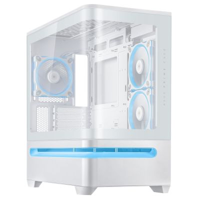 29. Gehäuse ASUS PRIME AP202 TG ARGB WHITE