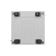 2. LANBERG Standschrank 19" 15U 600x600 LCD Grau