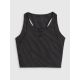 8. Schnelltrocknendes Damen-Trainings-Crop-Top 4F 4FWSS25TFSLF413-20S