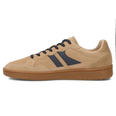 3. Herren-Lederschuhe, beige Sneaker, Filippo MP7794