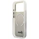 7. Guess IML Gradient Script Metal MagSafe Hülle für iPhone 17 Pro Max - Schwarz