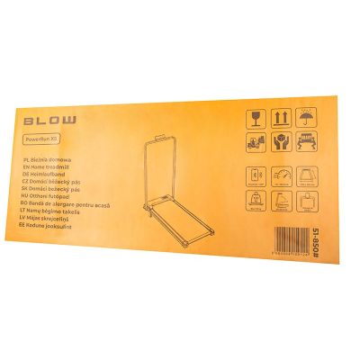 10. BLOW ELEKTRISCHES LAUFBAND POWERRUN X5 1-10 KM/H